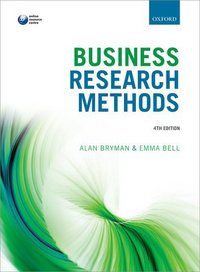 Click on Cover to access text, Business Research Methods
